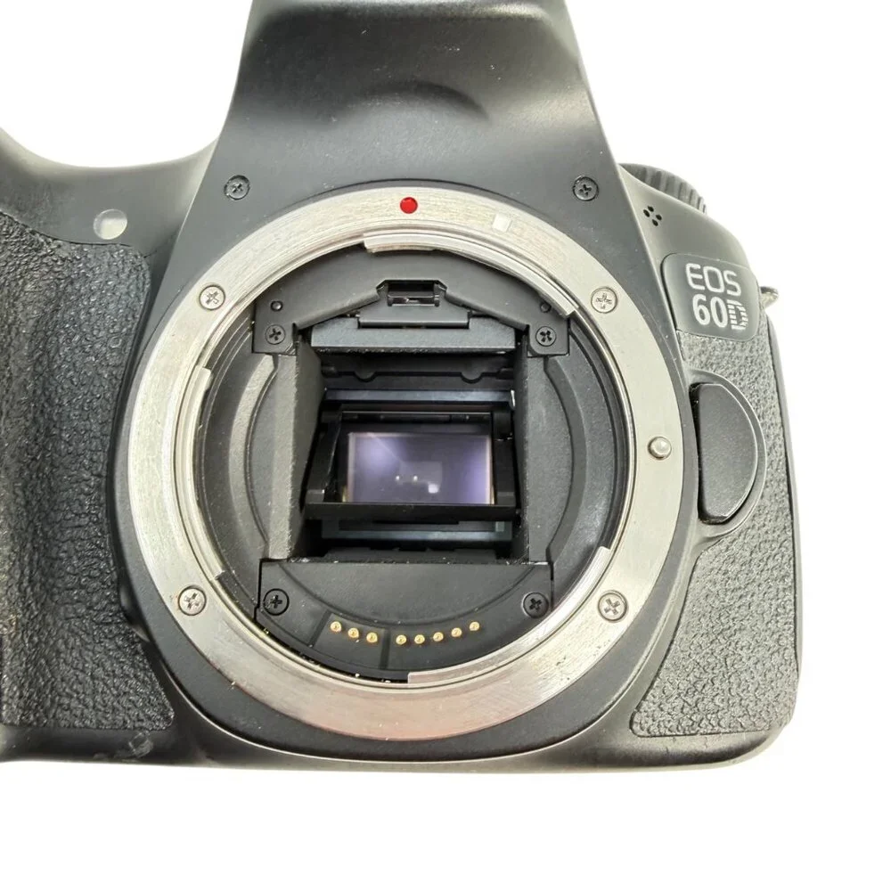Canon EOS 60D 18.1MP Digital DSLR Camera - 2 Lenses - 3 Batteries - Tested/Works